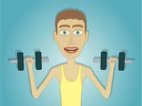Muscle Clicker: Gym game