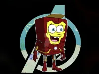 image spongebob iron man