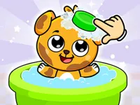 image Cute Baby Pet Care