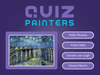 image Quiz Painters