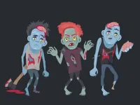 image Zombies And Skeletons Coloring